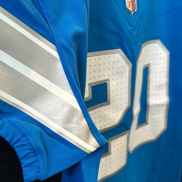 Barry Sanders Detroit Lions Nike Retired Player Vapor F.U.S.E. Elite NFL Jersey - Picture 5 of 8